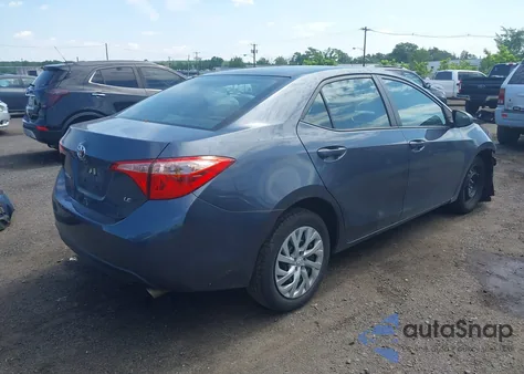 2018 Toyota Corolla Le z USA, uszkodzony, nr VIN 2T1BURHE1JC071927
